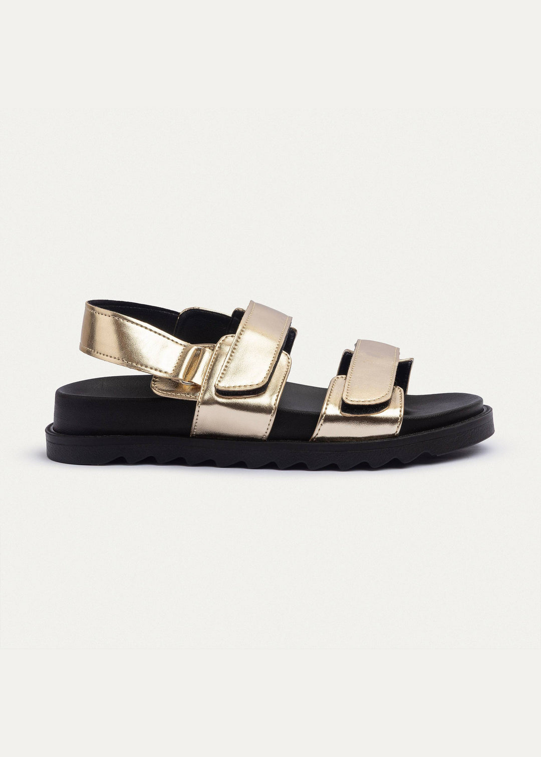 Achilles | Nova Velcro Sandal - Gold