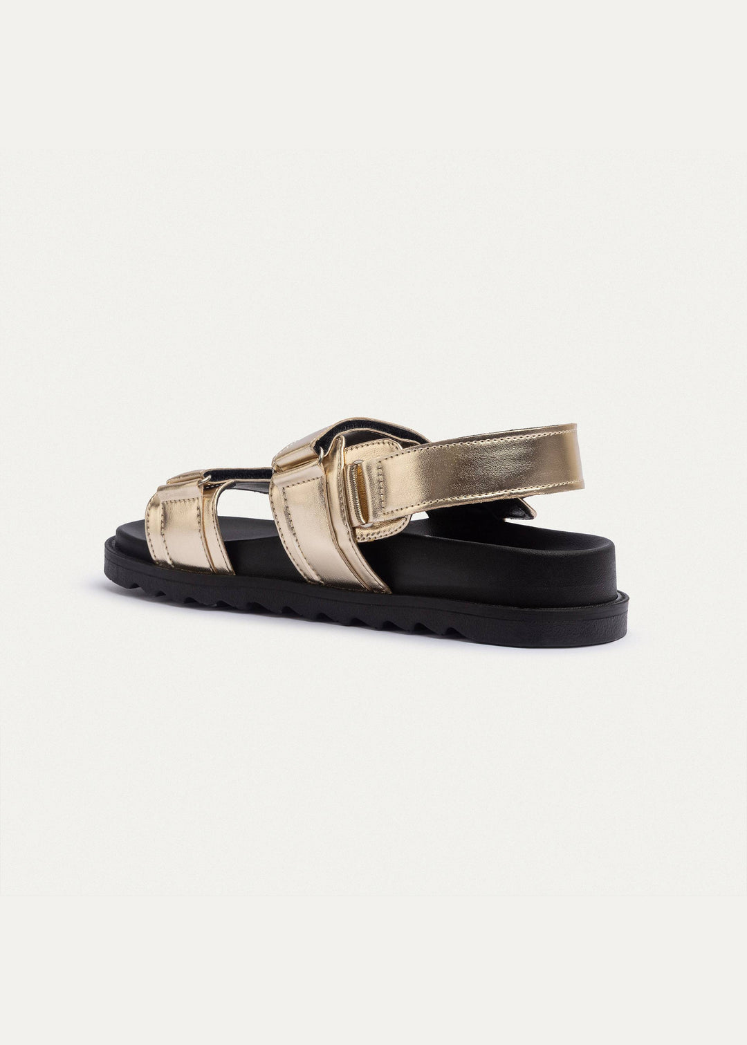 Achilles | Nova Velcro Sandal - Gold