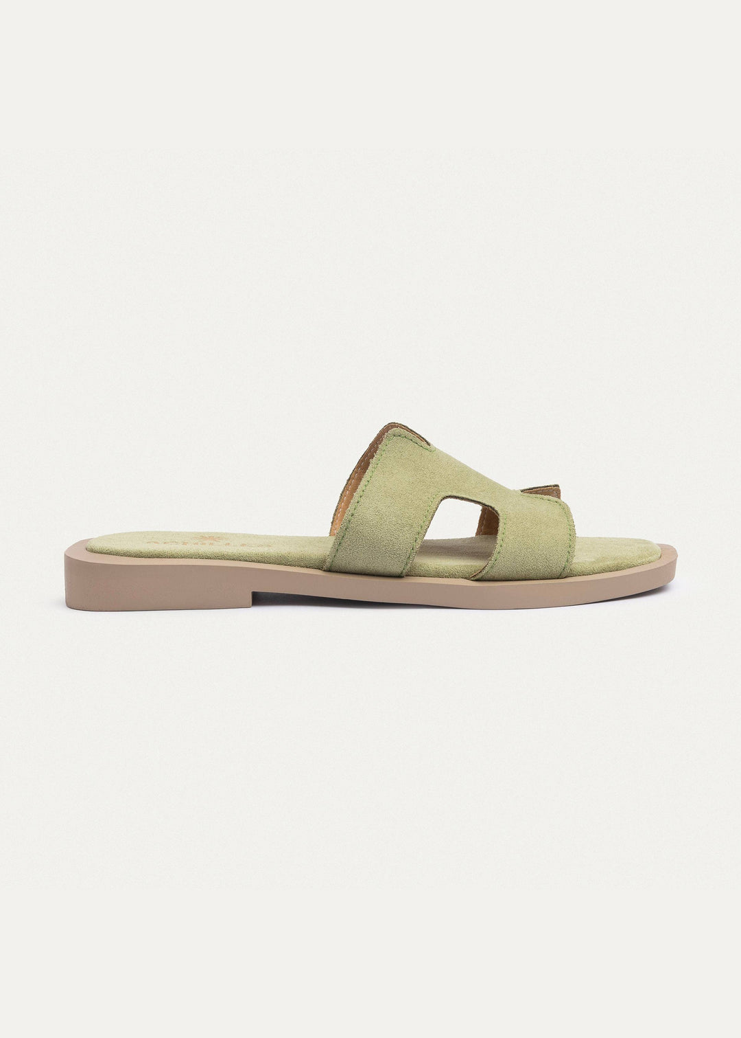 Achilles | Liana Flat Slides - Mint Green