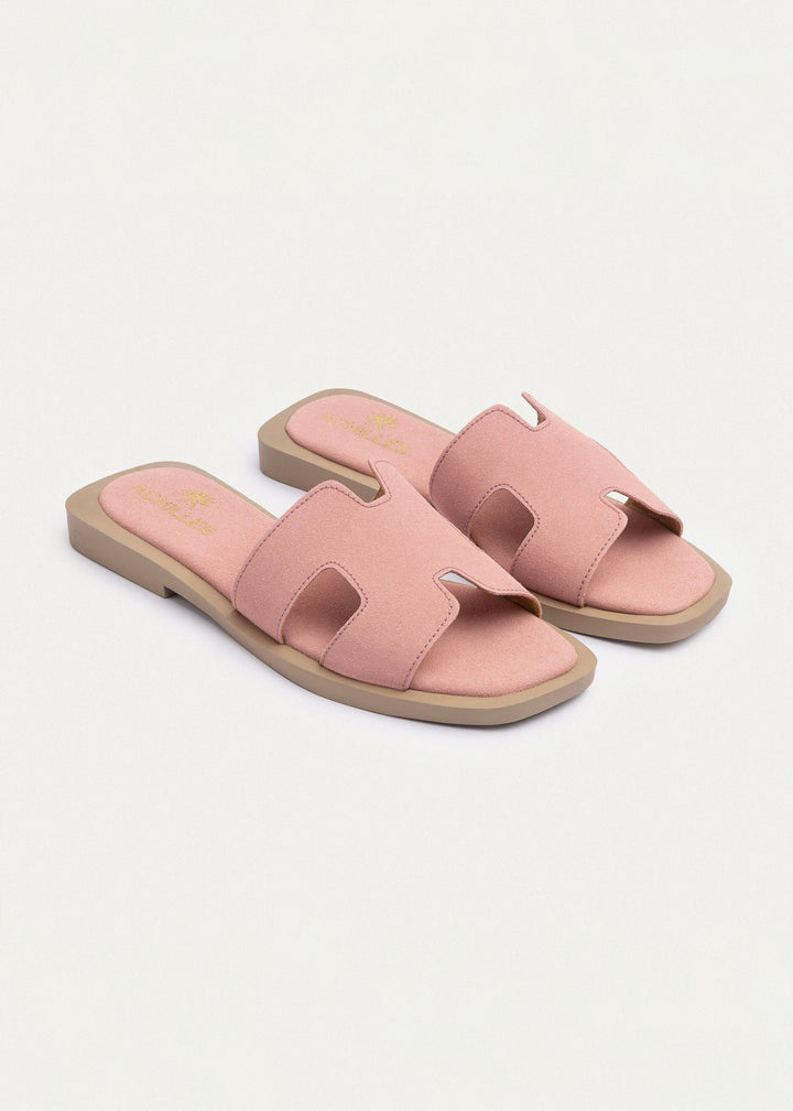 Liana Flat Slides | Cashmere