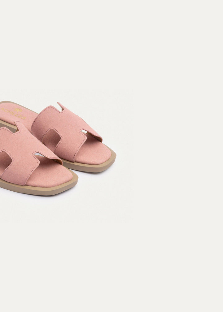 Liana Flat Slides | Cashmere