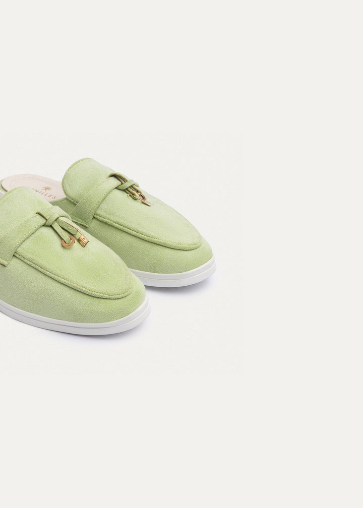 Achilles | The Riviera Mules - Mint Green