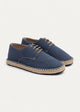 Men's Espadrille Canvas Edition With Side Stitching | Washed NavyBlue