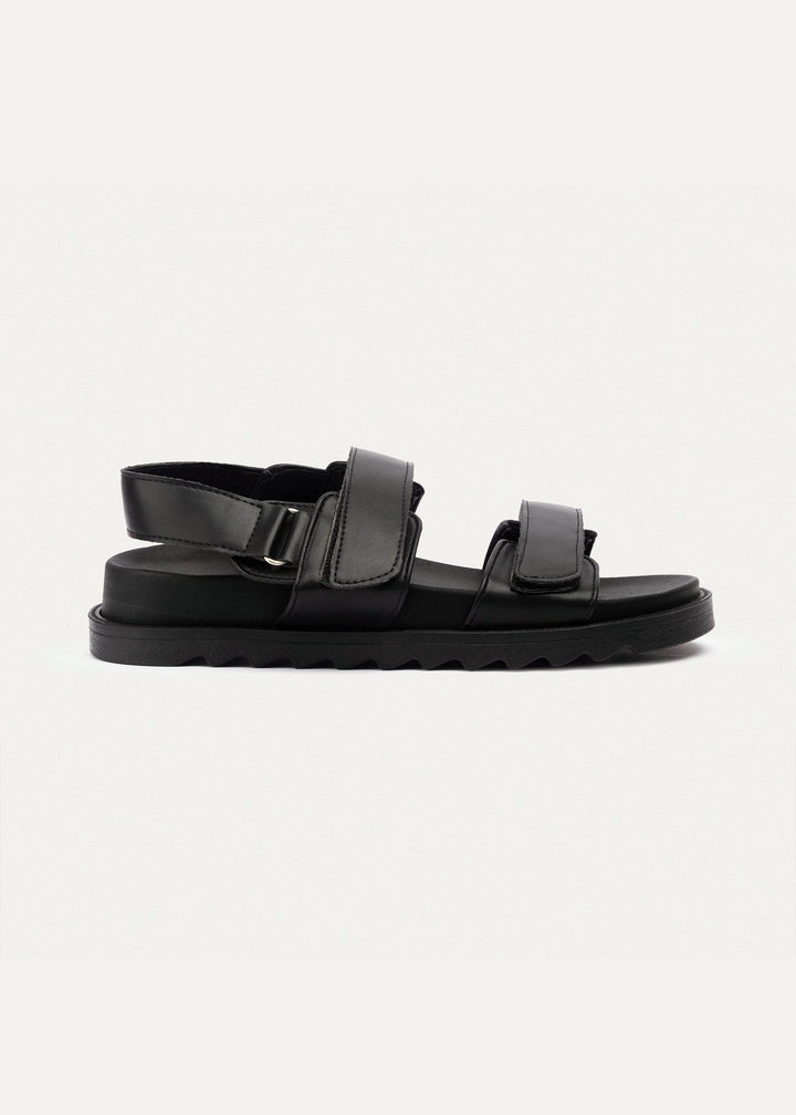 Nova Velcro Sandal | Black