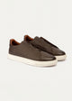 Theo Men's Slip-On Suede Sneakers Textured Leather | Light Brown