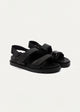 Nova Velcro Sandal | Black