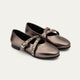 Rebel Muse Studded Mary Janes | Bronze Gray