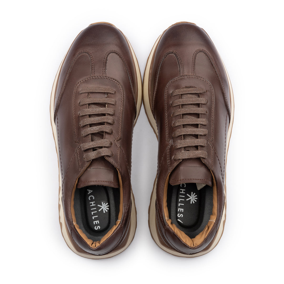 Achilles Pro | All Brown Genuine Leather