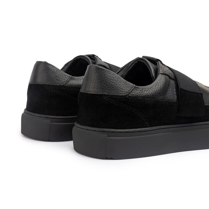 Achilles Bolt V3 Easy Wear Slip On Sneakers - Black