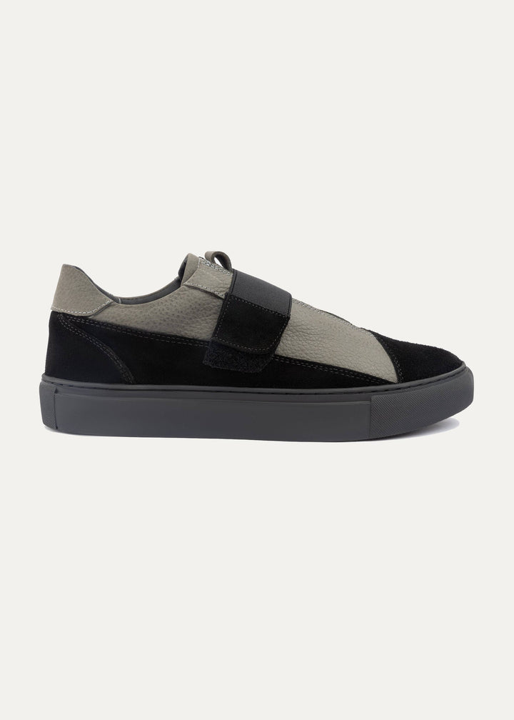 Achilles Bolt V3 Easy Wear Slip On Sneakers - Grey X Black