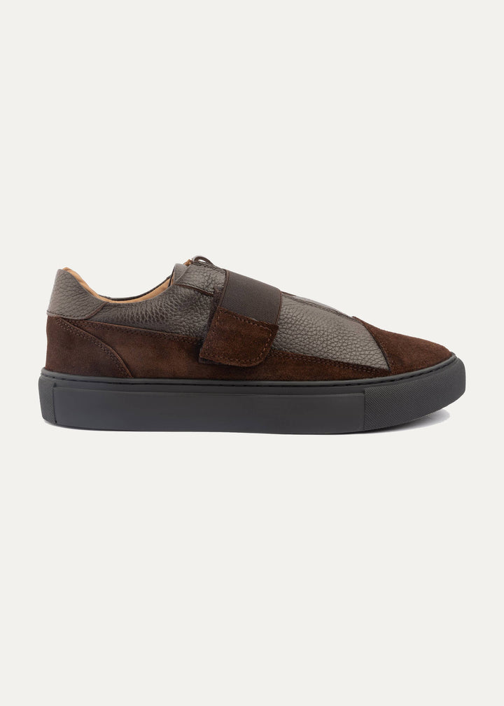 Achilles Bolt V3 Easy Wear Slip On Sneakers - Brown