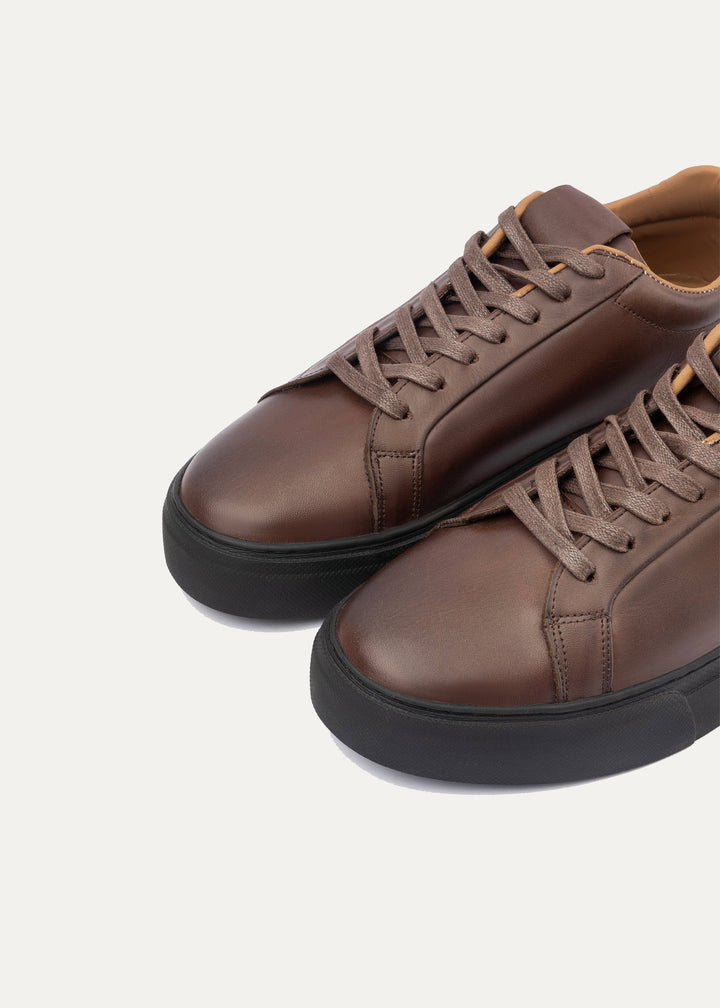 Achilles Melt V2.0 | Plain Laces Sneakers - Brown