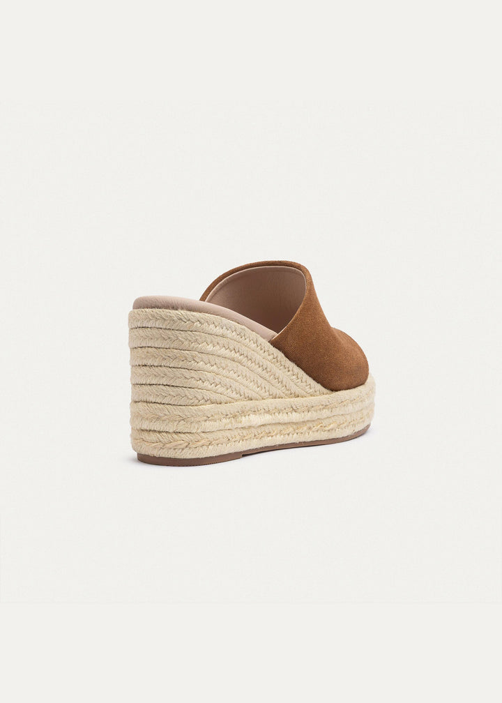 Achilles | Solأ©a Womenâ€™s Wedge Sandals - Cinnamon