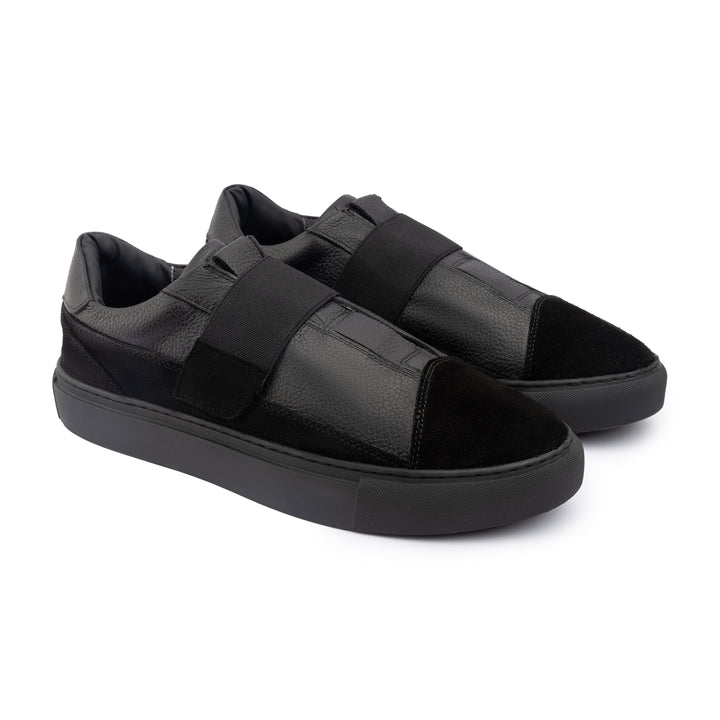 Achilles Bolt V3 Easy Wear Slip On Sneakers - Black