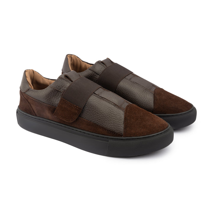 Achilles Bolt V3 Easy Wear Slip On Sneakers - Brown