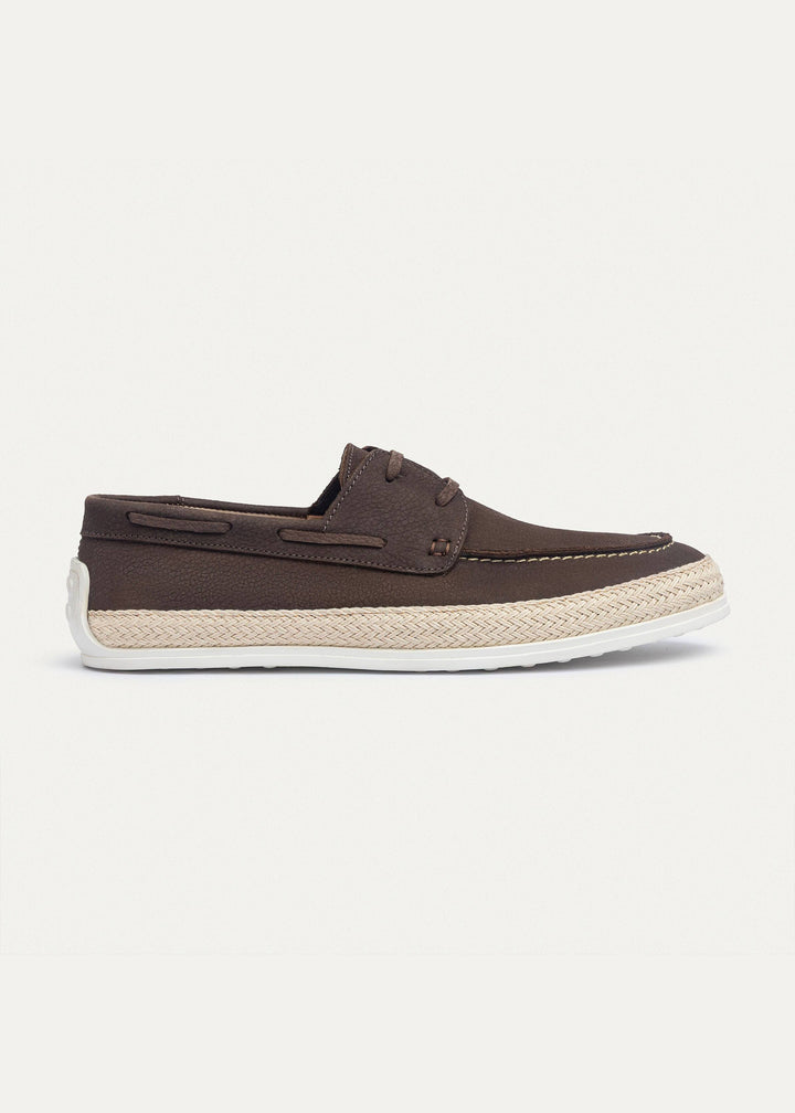 Achilles | Dune â€“ Deck-Style Loafers-Brown