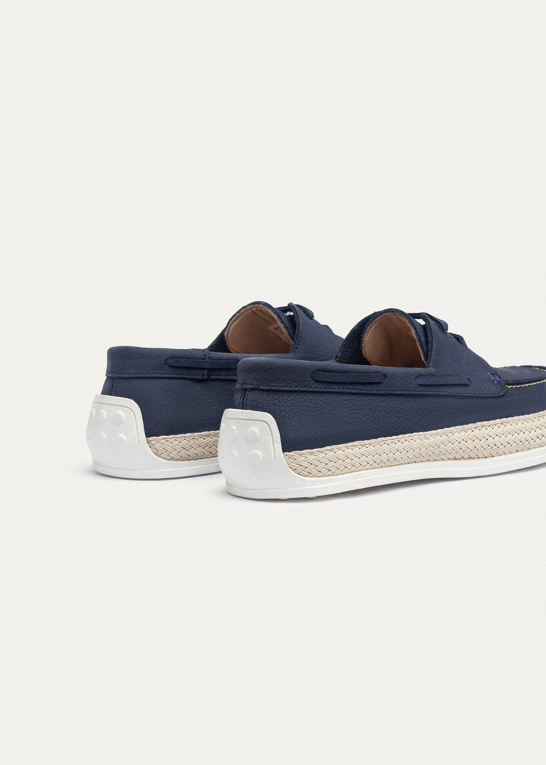 Achilles | Dune â€“ Deck-Style Loafers-Navy Blue