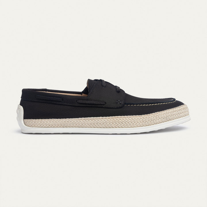 Achilles | Dune – Deck-Style Loafers-Black