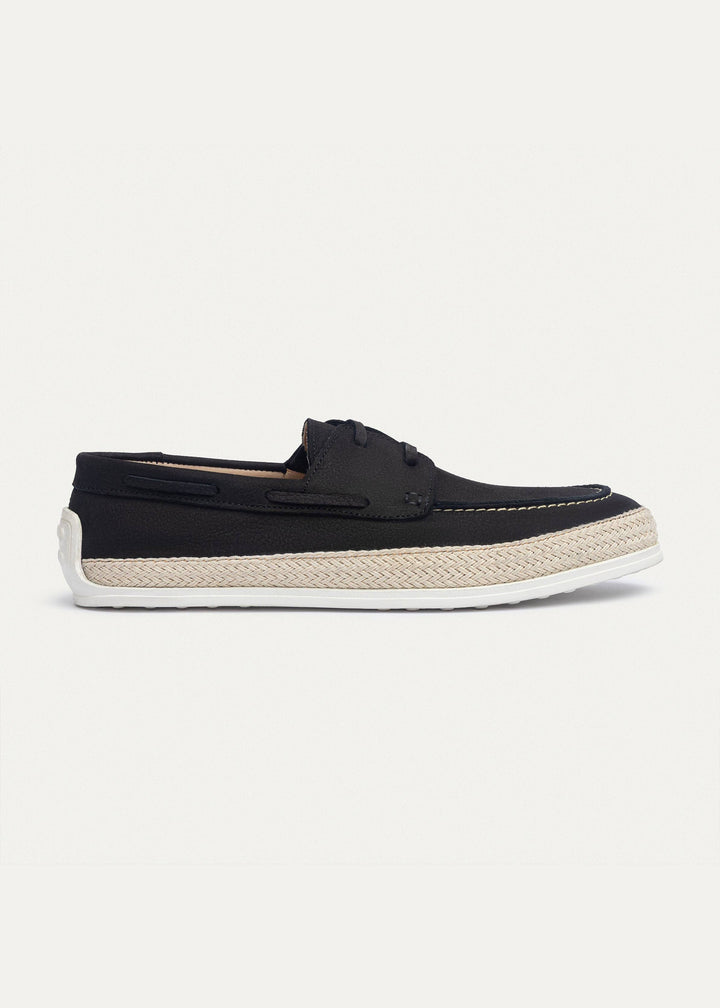 Dune “ Deck-Style Loafers | Black