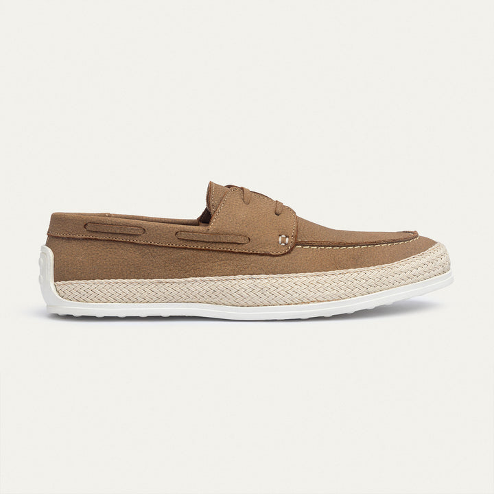 Achilles | Dune – Deck-Style Loafers-SandyBrown