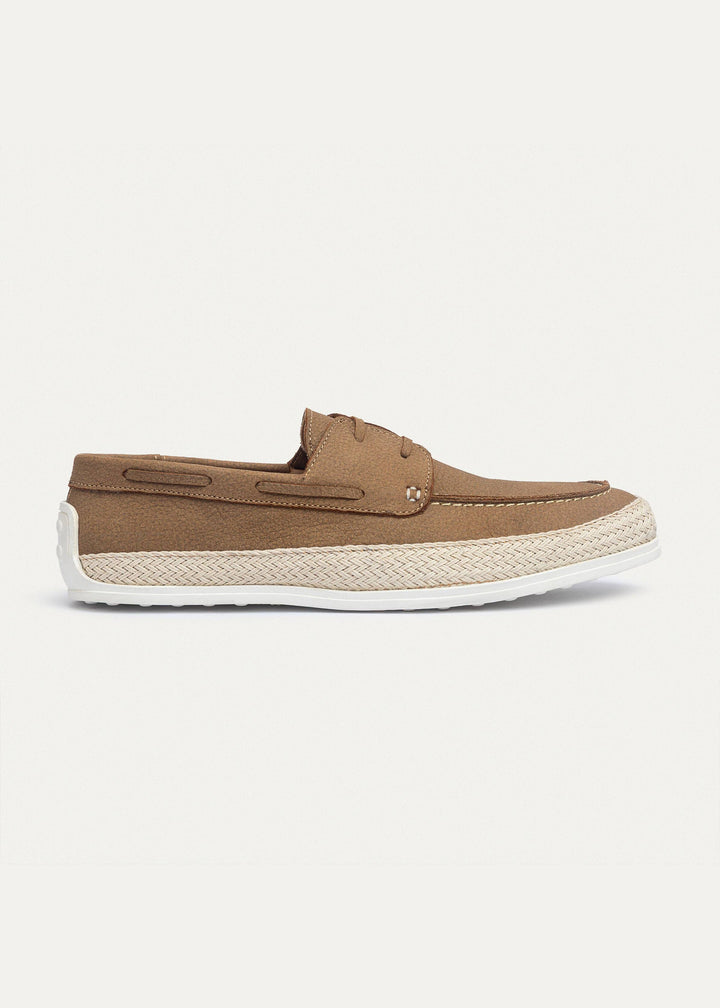 Achilles | Dune â€“ Deck-Style Loafers-SandyBrown