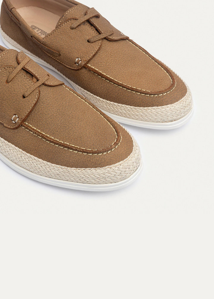 Dune “ Deck-Style Loafers | Sandy Brown