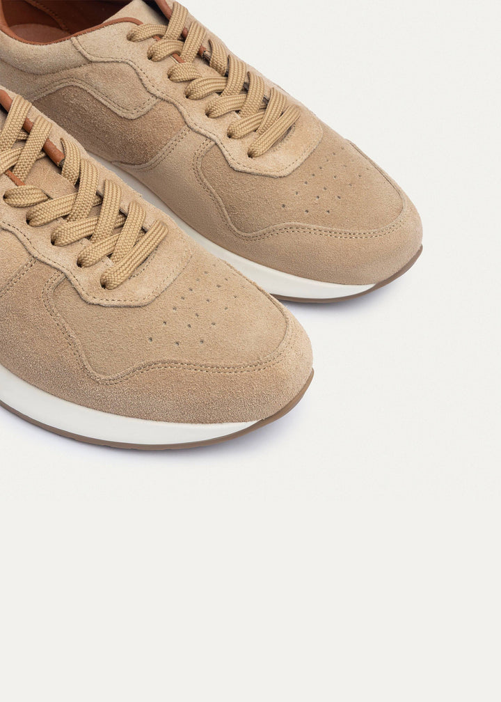 Achilles | Vector Pro Sneakers - Suede Beige