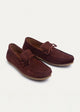 Harbor Classic Men’s Leather Boat Shoes | Suede Oxblood