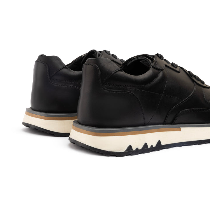 Achilles Pro | All Black Genuine Leather