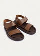 Nero Velcro Strap Sandals | Havan