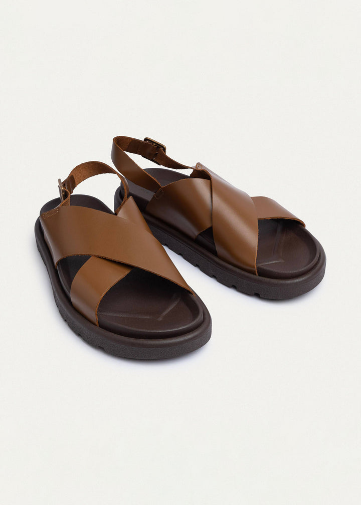 Achilles | The Urban Criss-Cross Buckle Sandal - Havan