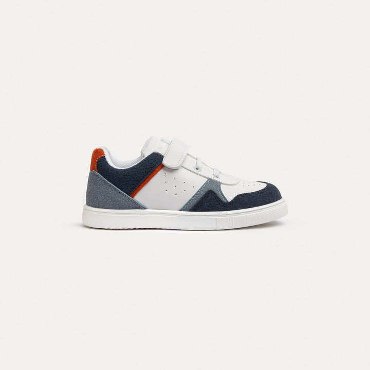 Achilles Kids | Rocket Court – Navy Bolt (Quick-Strap)