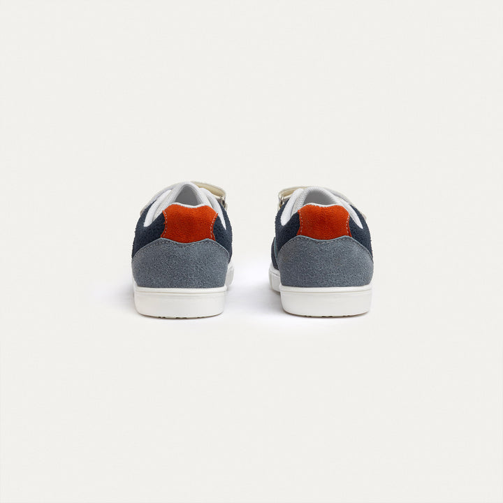 Achilles Kids | Rocket Court – Navy Bolt (Quick-Strap)