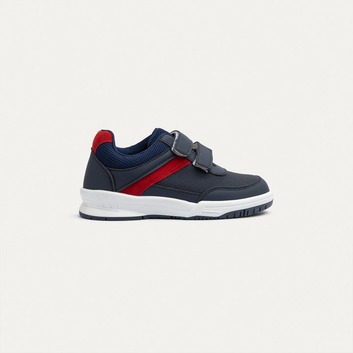 Achilles Kids | PlayCourt Bolt – Navy/red(One-Strap)