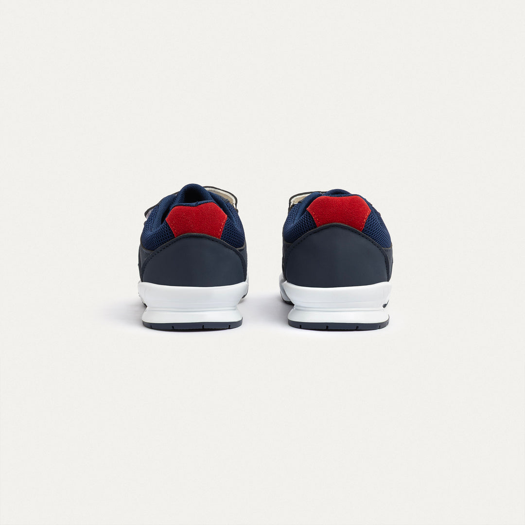 Achilles Kids | PlayCourt Bolt – Navy/red(One-Strap)
