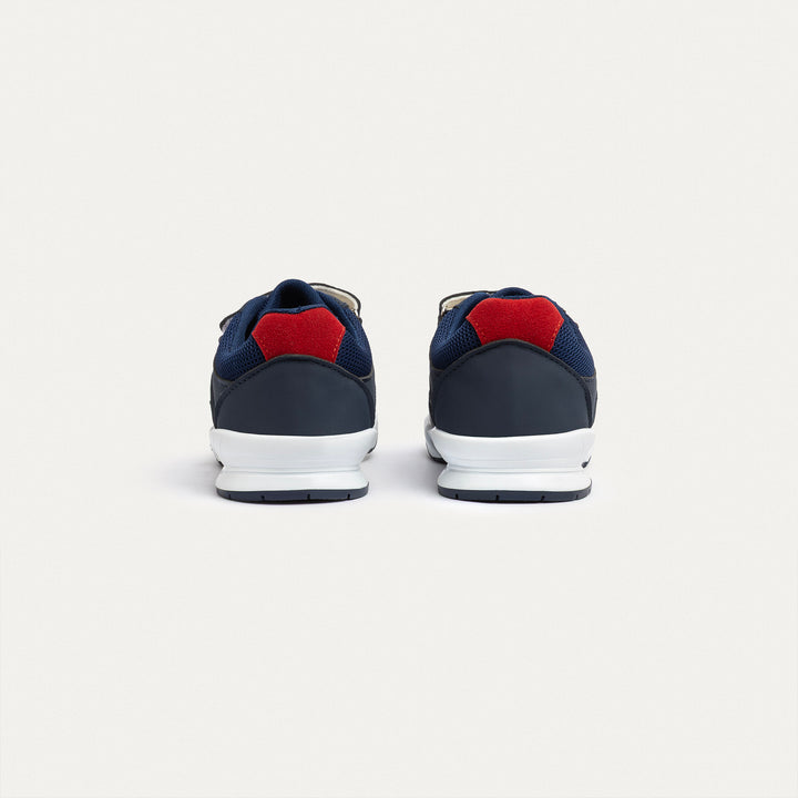 Achilles Kids | PlayCourt Bolt – Navy/red(One-Strap)