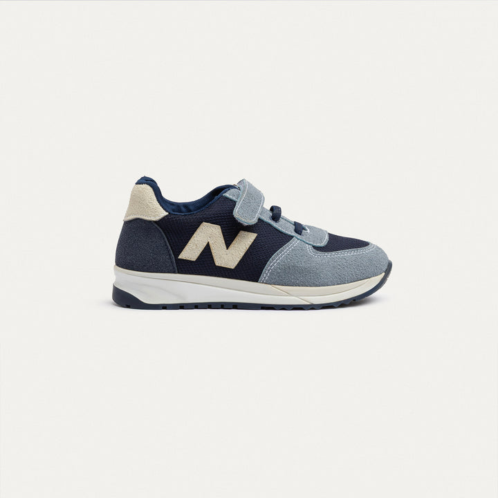 Achilles Kids | Daydream – Navy & Gray (Twin-Strap Sneakers) – Your Dream Shoe, Real Easy