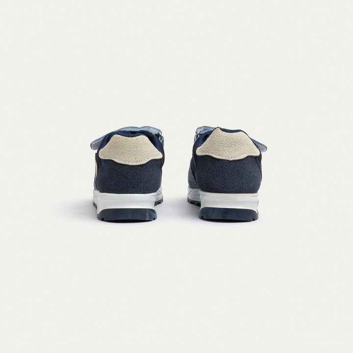 Achilles Kids | Daydream – Navy & Gray (Twin-Strap Sneakers) – Your Dream Shoe, Real Easy