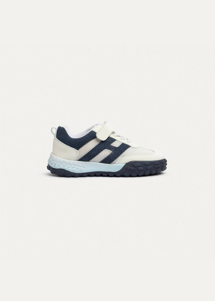 Daydream White & Navy (One-Strap Sneakers) Your Dream Shoe, Real Easy