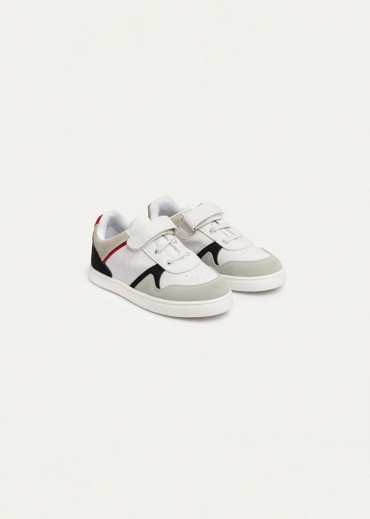 PlayCourt Bolt White/Black/Grey (One | Strap)
