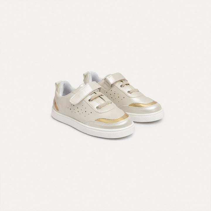 Achilles Kids | Starbeam Court – Holo Trim - Gold