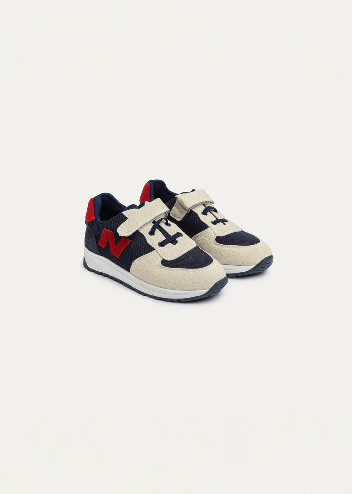 Daydream Navy & Beige (One-Strap Sneakers) All-Day Play, All | Day Style
