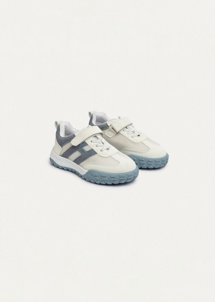 Daydream White & Gray (One-Strap Sneakers) Your Dream Shoe, Real Easy