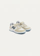 Daydream White & Beige (One-Strap Sneakers) Court Style, Kid | Simple