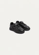 PlayCourt Black (One-Strap Sneakers) Chunky Style, Kid | Simple