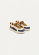 Play Runner Beige&Brown (One-Strap Sneakers) Go Far, Play Fast