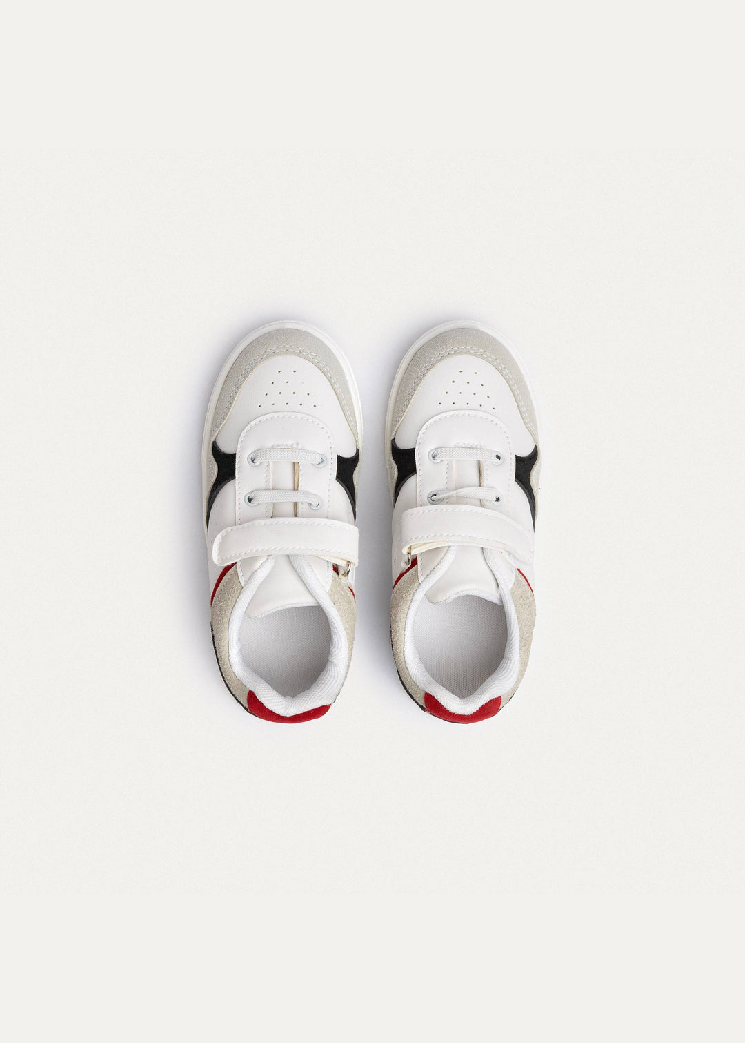 PlayCourt Bolt White/Black/Grey (One | Strap)