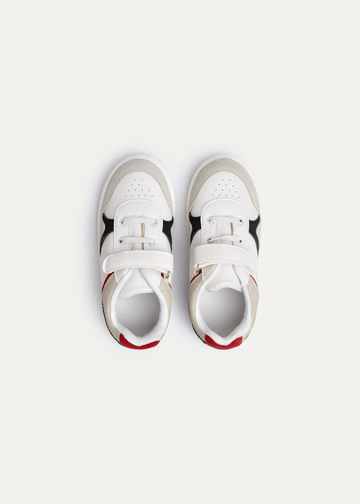 PlayCourt Bolt White/Black/Grey (One | Strap)