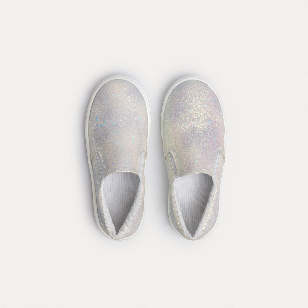 Achilles Kids | Starlight Slip-Ons - Silver