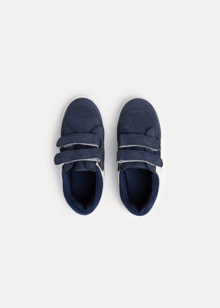 Achilles Kids | Daydream – Navy & White (Twin-Strap Sneakers) – Your Dream Shoe, Real Easy